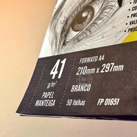Papel - Manteiga Filiperson A4 41g 50folhas - Imagem 2