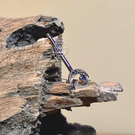 Joia Aco Mamilo Lua P/ Azul - 1.6x16 Unid. - Imagem 3