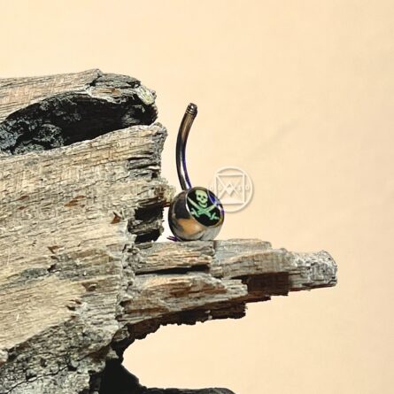 Joia Umbigo Caveira - Imagem 3