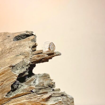 Joia Prata 925 Pingente Gota Gravejado - Unid. - Imagem 2