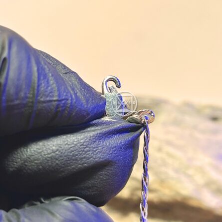 Corrente Prata 925 Grumet Fina 70cm- Unid. - Imagem 3