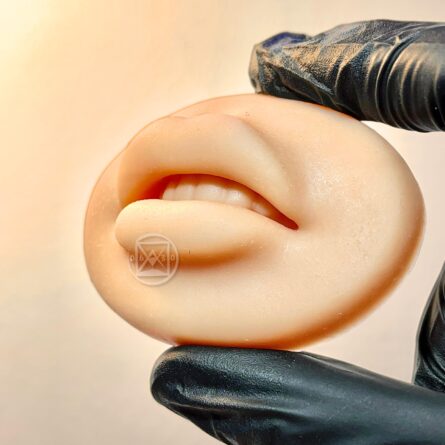 Boca De Silicone Bege - Unid. - Imagem 3