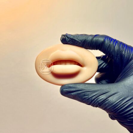 Boca De Silicone Bege - Unid. - Imagem 2