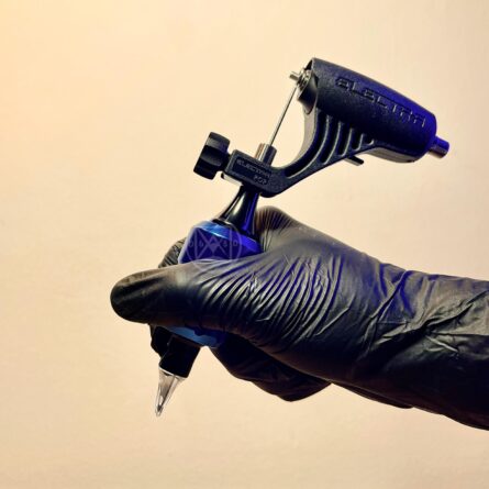 Receptor Aluminio C/ Catraca - Azul Unid. - Imagem 3