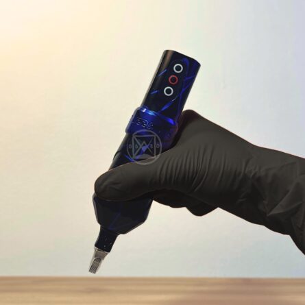 Pen Flux Max Fk Irons Replica - Preto C/ Azul - Imagem 2